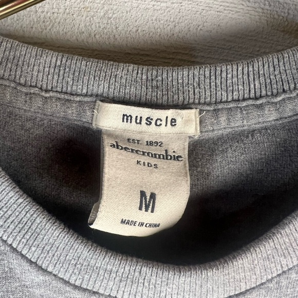 VTG Abercrombie Muscle Baseball Homerun Crew Big Moose Embroidered Tshirt - Picture 4 of 6